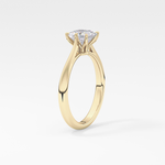 Princess Cut 1.04 Carat Moissanite Ring – Solitaire Setting in Gold 11