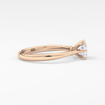 Princess Cut 1.04 Carat Moissanite Ring – Solitaire Setting in Gold 15