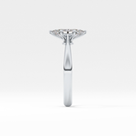 Marquise Cut 0.82 Carat Moissanite Ring – Solitaire Setting in Gold