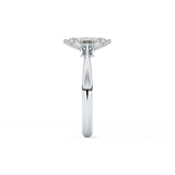 Marquise Cut 0.82 Carat Moissanite Ring – Solitaire Setting in Gold