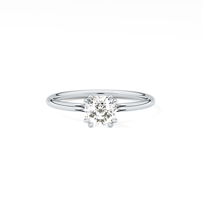 Cushion Cut 1.04 Carat Moissanite Ring – Solitaire Style in Gold