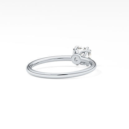 Cushion Cut 1.04 Carat Moissanite Ring – Solitaire Style in Gold