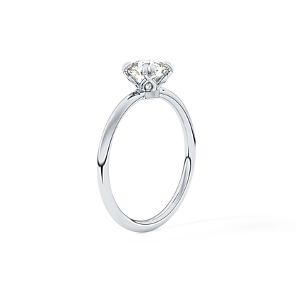 Cushion Cut 1.04 Carat Moissanite Ring – Solitaire Style in Gold