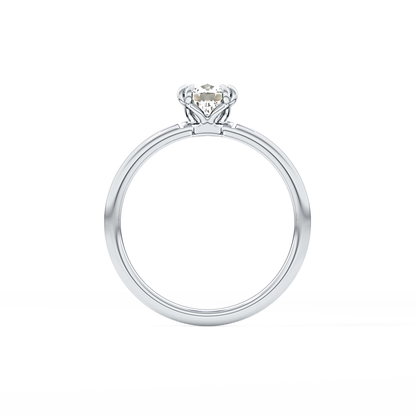 Cushion Cut 1.04 Carat Moissanite Ring – Solitaire Style in Gold