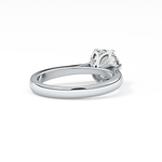 Round Cut 1.62 Carat Moissanite Ring – Solitaire Style in Gold