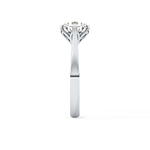 Round Cut 1.62 Carat Moissanite Ring – Solitaire Style in Gold