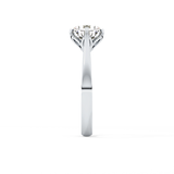 Round Cut 1.62 Carat Moissanite Ring – Solitaire Style in Gold