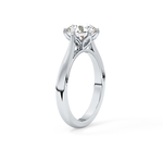 Round Cut 1.62 Carat Moissanite Ring – Solitaire Style in Gold