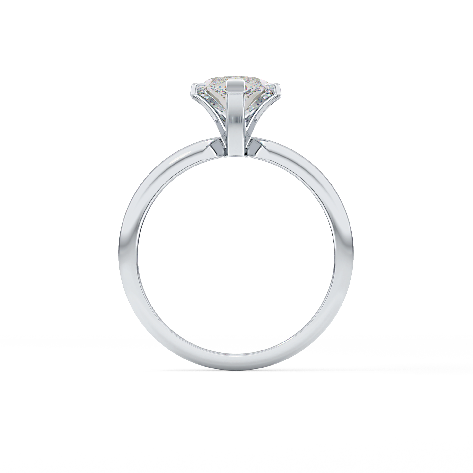 Marquise Cut 1.79 Carat Moissanite Ring – Solitaire Style in Gold