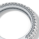 Half Eternity Wedding Band with 0.68 TCW Round Cut Moissanite – Yellow, White, or Rose Gold