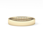 Half Eternity Wedding Band with 0.77 TCW Round Cut Moissanite – Yellow, White, or Rose Gold