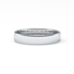 Half Eternity Wedding Band with 0.77 TCW Round Cut Moissanite – Yellow, White, or Rose Gold