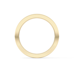 Full Eternity Dainty Wedding Band with 0.59 TCW Round Cut Moissanite – Yellow, White, or Rose Gold