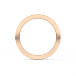 Full Eternity Dainty Wedding Band with 0.59 TCW Round Cut Moissanite – Yellow, White, or Rose Gold