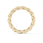 Full Eternity Wedding Band with 1.15 TCW Round Cut Moissanite – Yellow, White, or Rose Gold