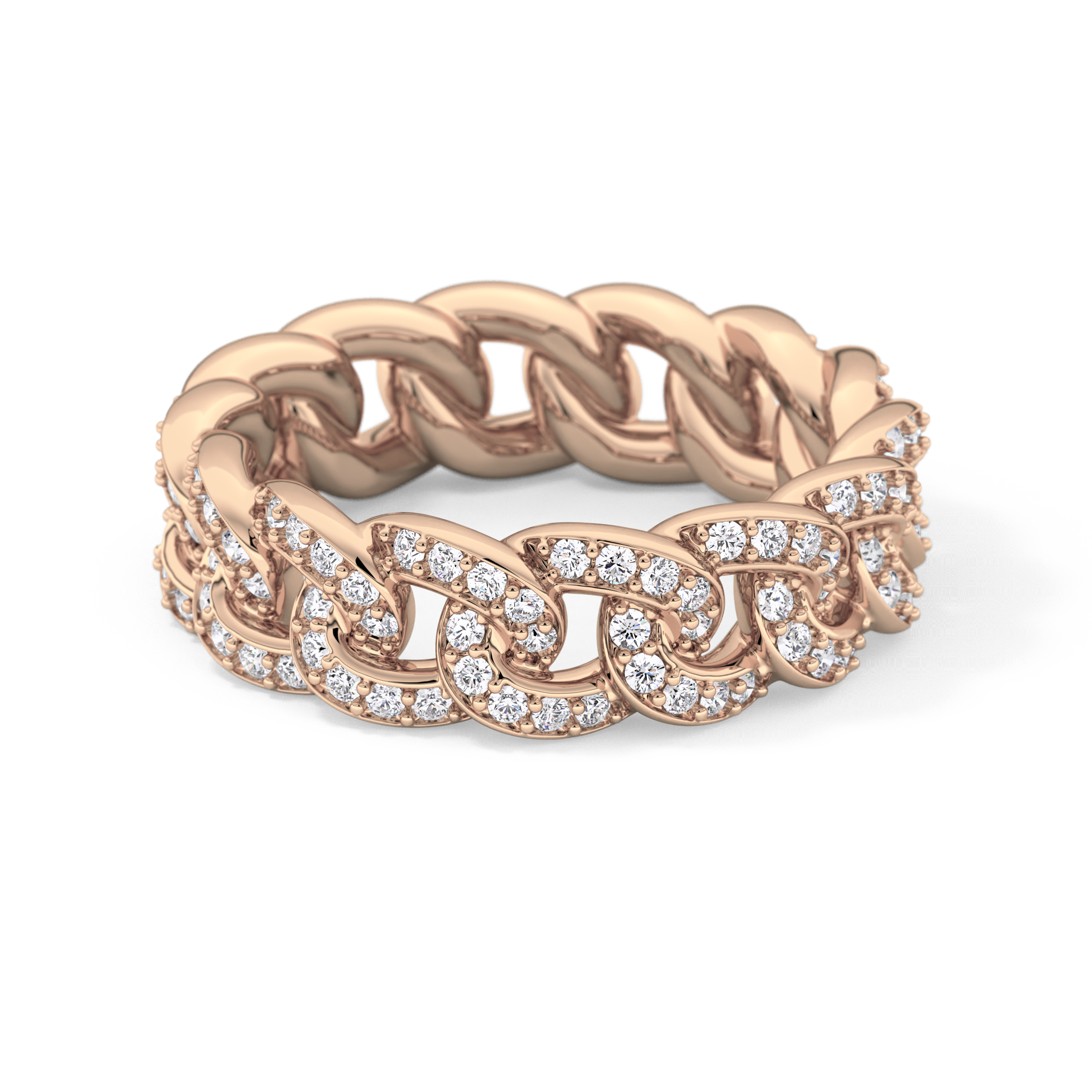 Full Eternity Wedding Band with 1.15 TCW Round Cut Moissanite – Yellow, White, or Rose Gold