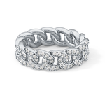Full Eternity Wedding Band with 1.15 TCW Round Cut Moissanite – Yellow, White, or Rose Gold