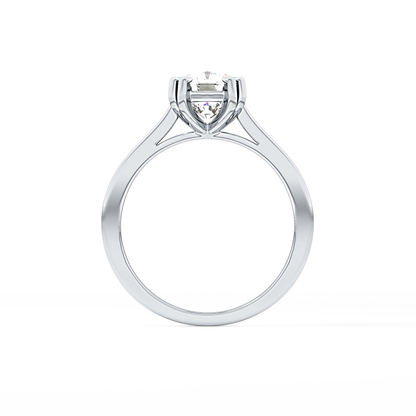Cushion Cut 2.61 Carat Moissanite Ring – Solitaire Style in Gold