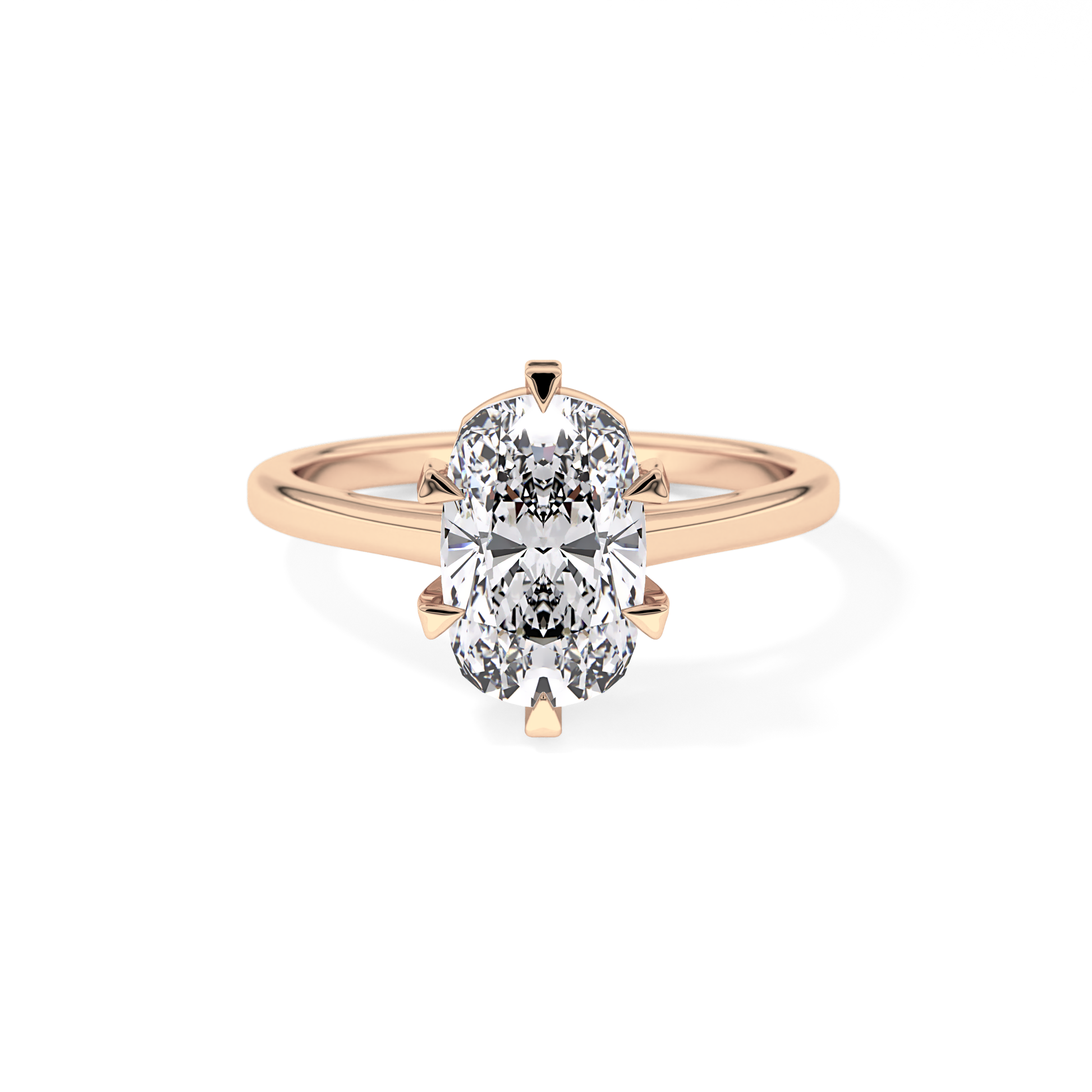 Cushion Cut 2.23 Carat Moissanite Ring – Solitaire Style in Gold
