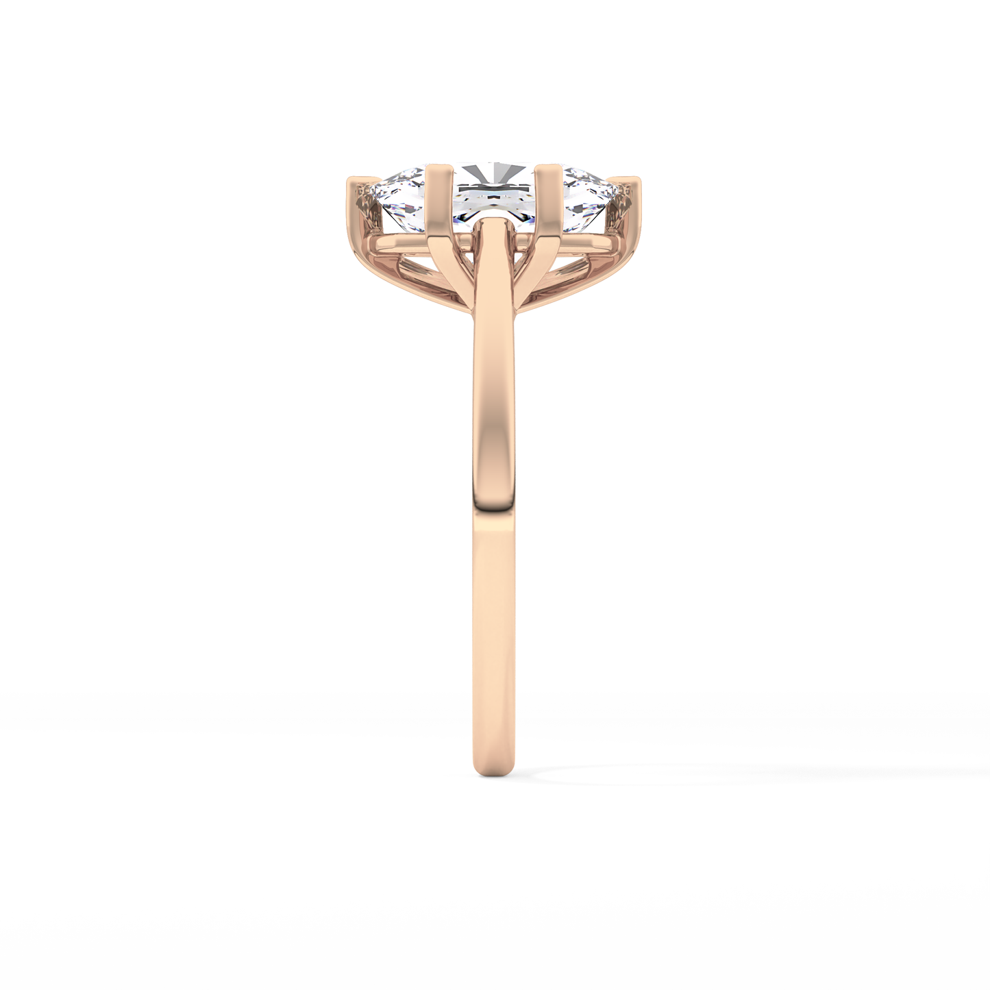Cushion Cut 2.23 Carat Moissanite Ring – Solitaire Style in Gold