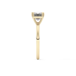 Emerald Cut 1.96 Carat Moissanite Ring – Solitaire Style in Gold
