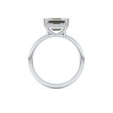 Emerald Cut 1.96 Carat Moissanite Ring – Solitaire Style in Gold