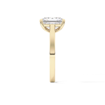 Radiant Cut 2.78 Carat Moissanite Ring – Solitaire Style in Gold