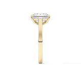 Radiant Cut 2.78 Carat Moissanite Ring – Solitaire Style in Gold