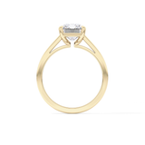 Radiant Cut 2.78 Carat Moissanite Ring – Solitaire Style in Gold