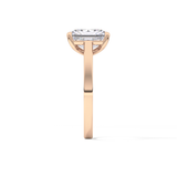 Radiant Cut 2.78 Carat Moissanite Ring – Solitaire Style in Gold