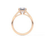 Radiant Cut 2.78 Carat Moissanite Ring – Solitaire Style in Gold
