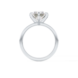 Radiant Cut 3.45 Carat Moissanite Ring – Solitaire Style in Gold
