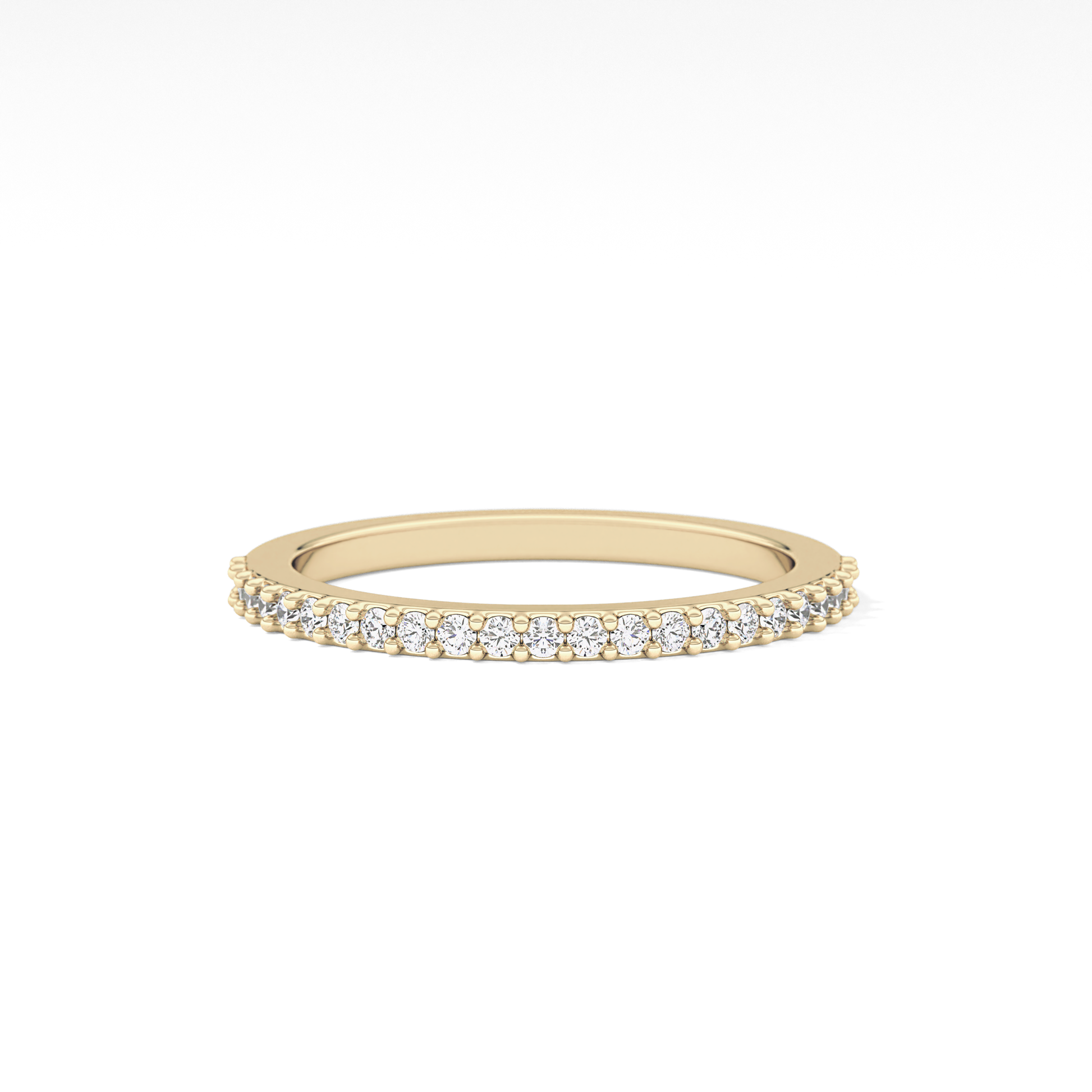 Cushion Cut 1.84 Carat Moissanite Ring – Hidden Halo and Pave Setting in Gold