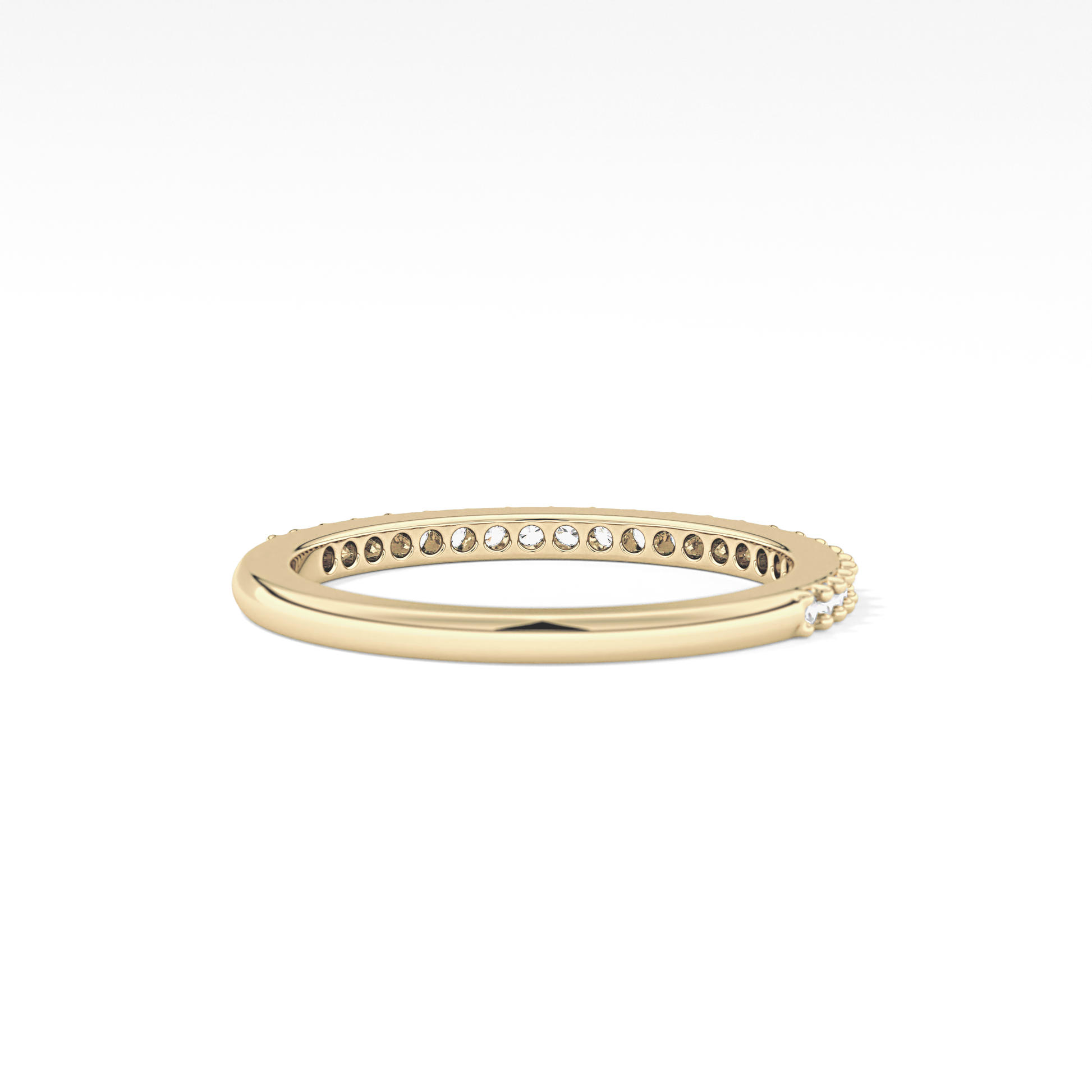 Cushion Cut 1.84 Carat Moissanite Ring – Hidden Halo and Pave Setting in Gold