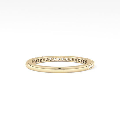 Cushion Cut 1.84 Carat Moissanite Ring – Hidden Halo and Pave Setting in Gold