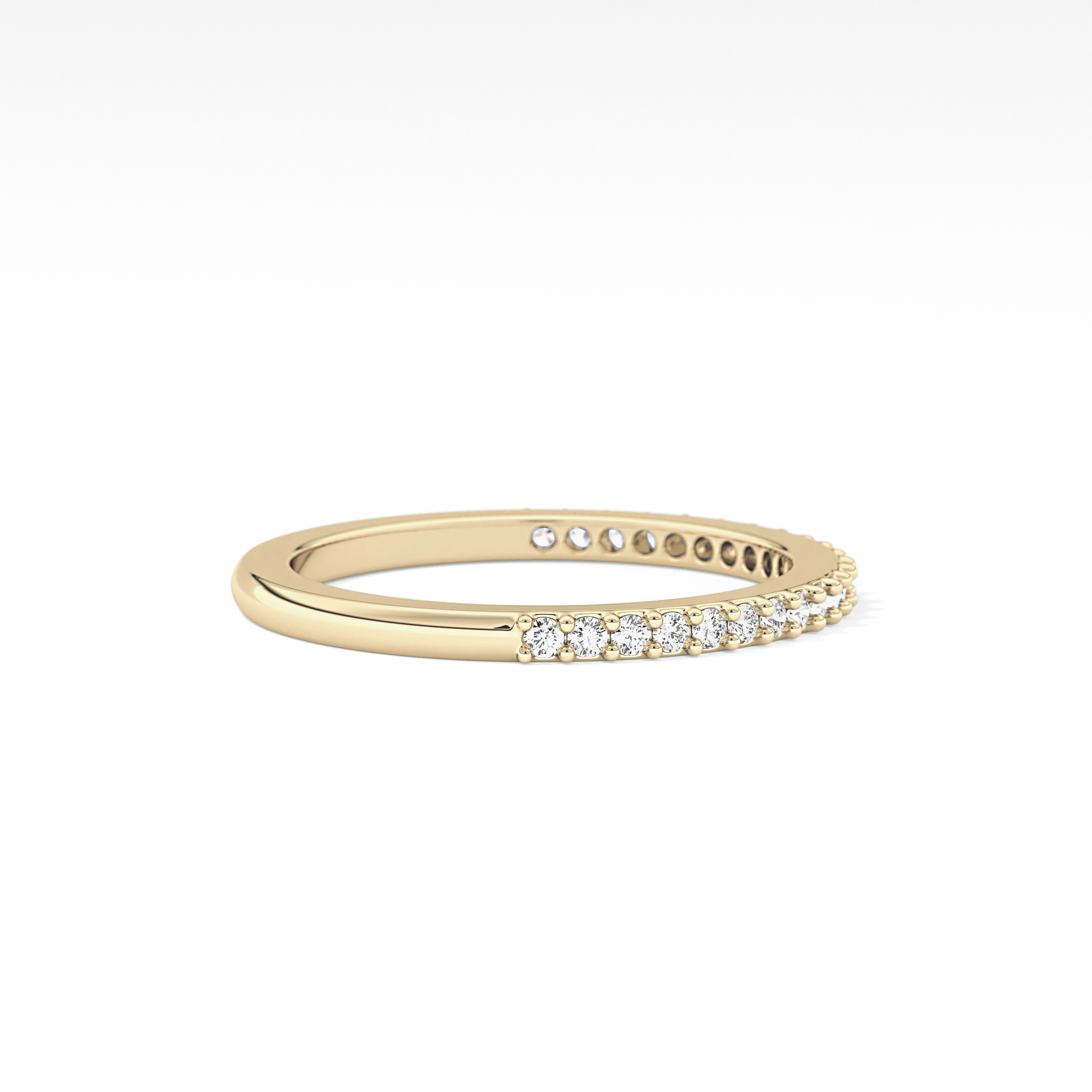 Cushion Cut 1.84 Carat Moissanite Ring – Hidden Halo and Pave Setting in Gold