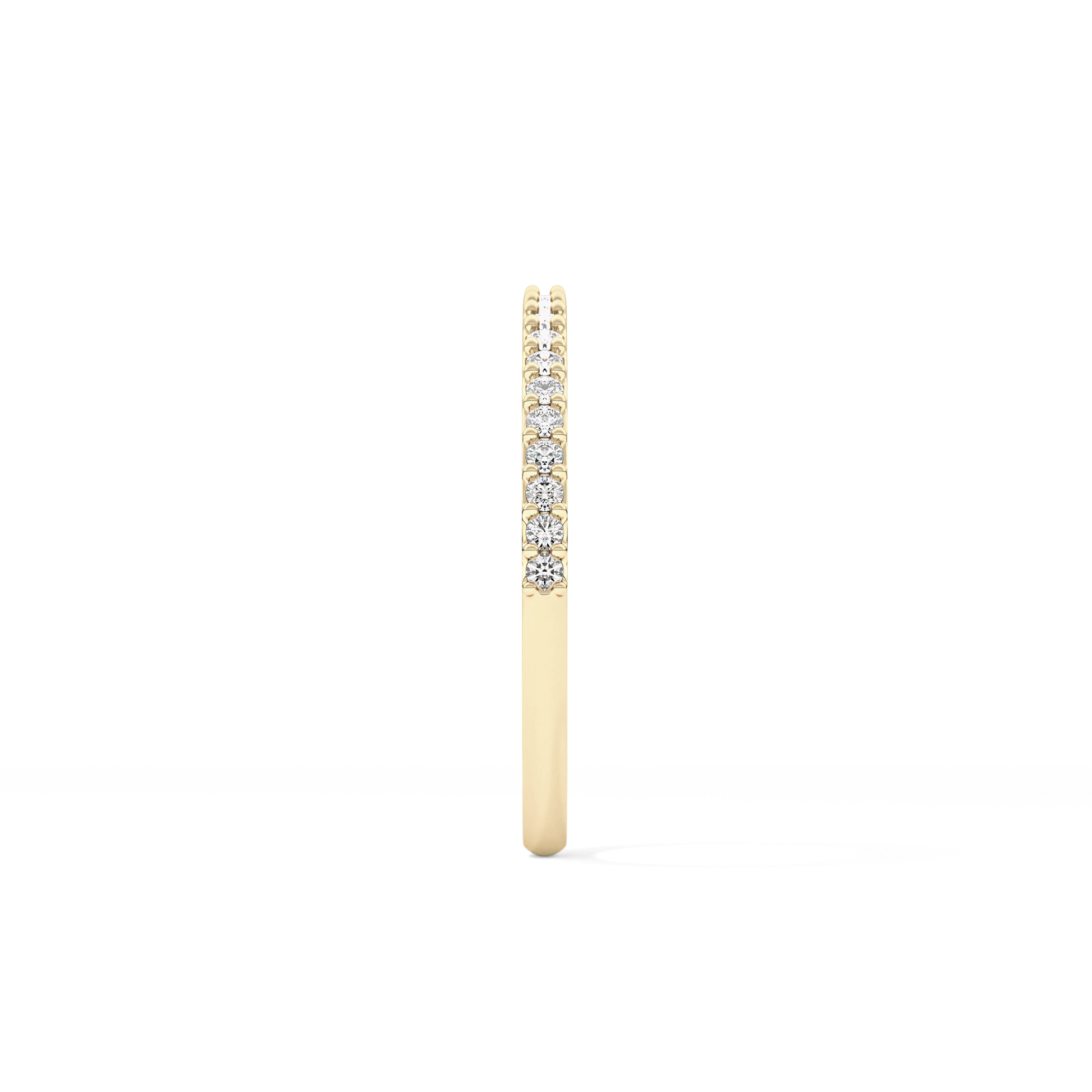 Cushion Cut 1.84 Carat Moissanite Ring – Hidden Halo and Pave Setting in Gold