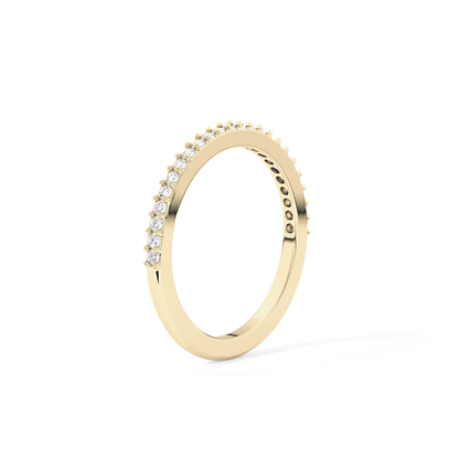 Cushion Cut 1.84 Carat Moissanite Ring – Hidden Halo and Pave Setting in Gold