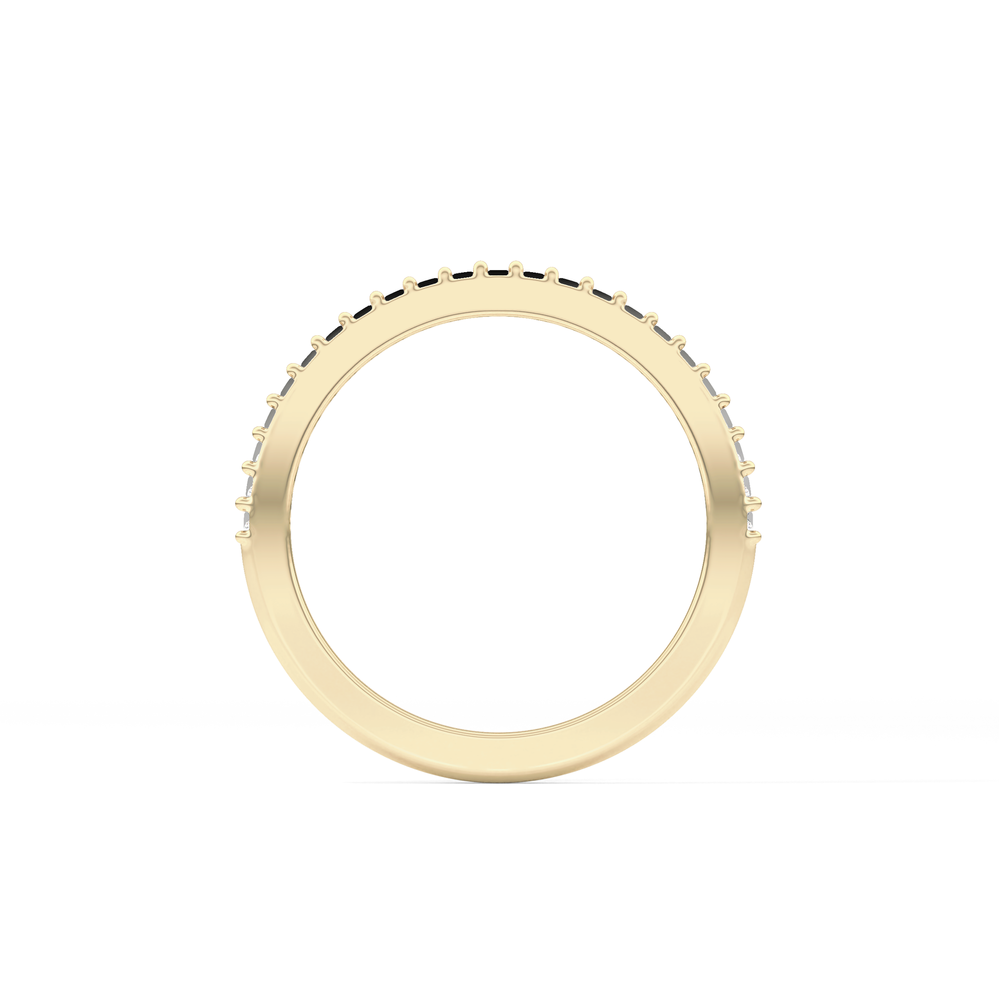 Cushion Cut 1.84 Carat Moissanite Ring – Hidden Halo and Pave Setting in Gold