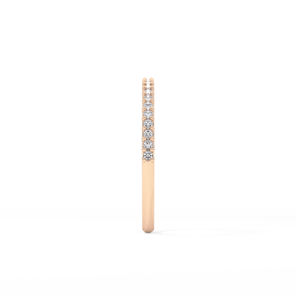 Cushion Cut 1.84 Carat Moissanite Ring – Hidden Halo and Pave Setting in Gold