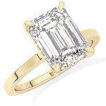 Full Eternity Wedding Band with 1.23 TCW Round & Baguette Cut Moissanite – Yellow, White, or Rose Gold