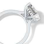Full Eternity Wedding Band with 1.23 TCW Round & Baguette Cut Moissanite – Yellow, White, or Rose Gold
