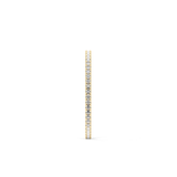 Full Eternity Wedding Band with 0.20 TCW Round Cut Moissanite – Yellow, White, or Rose Gold