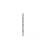 Full Eternity Wedding Band with 0.20 TCW Round Cut Moissanite – Yellow, White, or Rose Gold