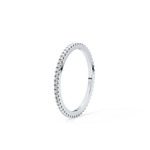 Full Eternity Wedding Band with 0.20 TCW Round Cut Moissanite – Yellow, White, or Rose Gold