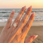 2 CT Round Halo & Pave Lab Grown Diamond Engagement Ring