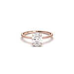 2 CT Round Halo & Pave Lab Grown Diamond Engagement Ring