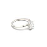 2 CT Round Halo & Pave Lab Grown Diamond Engagement Ring
