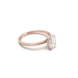 2 CT Round Halo & Pave Lab Grown Diamond Engagement Ring