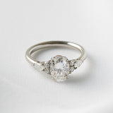 2 CT Round Halo & Pave Lab Grown Diamond Engagement Ring